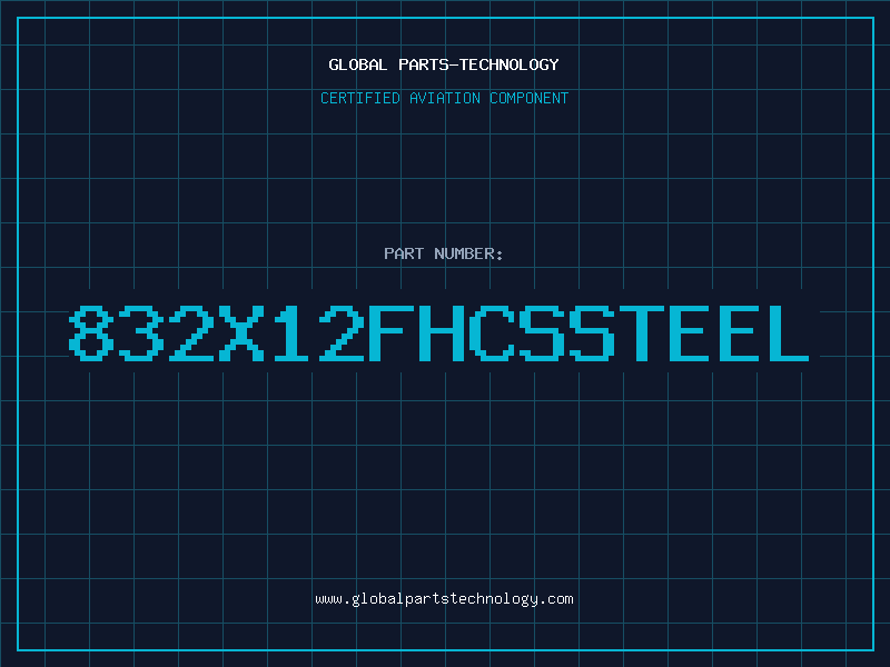 Aviation Part 832X12FHCSSTEEL