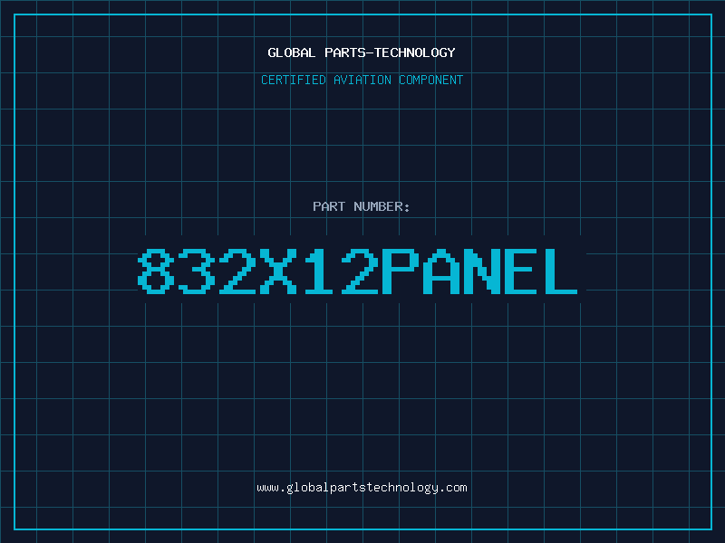 Aviation Part 832X12PANEL