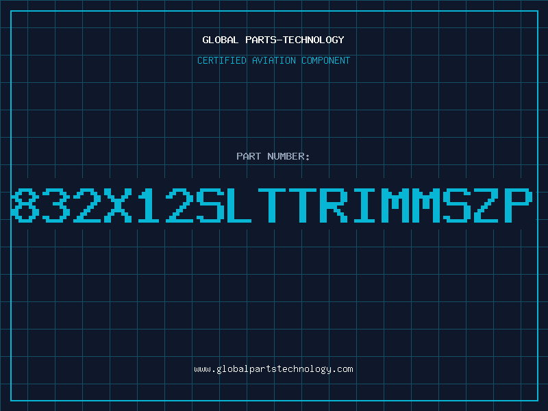 Aviation Part 832X12SLTTRIMMSZP