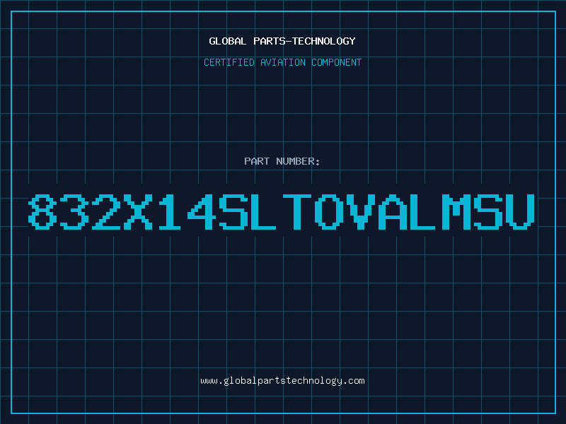 Aviation Part 832X14SLTOVALMSU