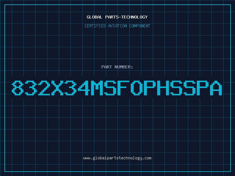 Aviation Part 832X34MSFOPHSSPA