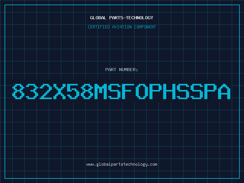 Aviation Part 832X58MSFOPHSSPA