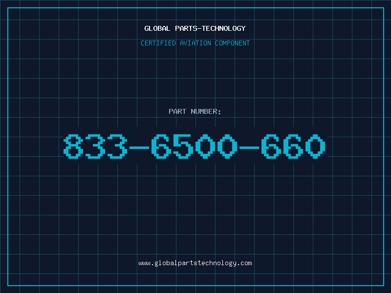 Aviation Part 833-6500-660