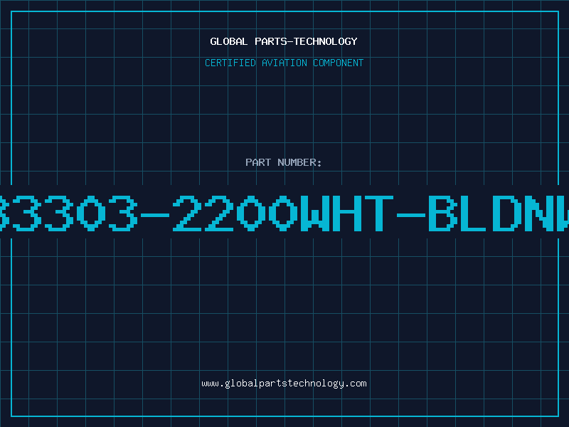 Aviation Part 83303-2200WHT-BLDNW