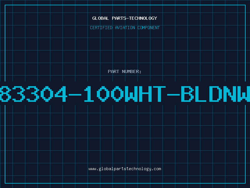 Aviation Part 83304-100WHT-BLDNW