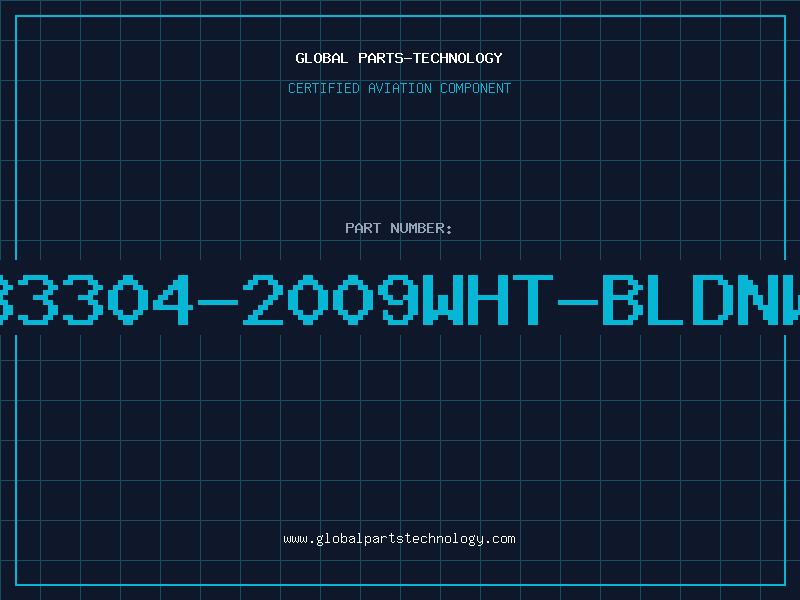 Aviation Part 83304-2009WHT-BLDNW