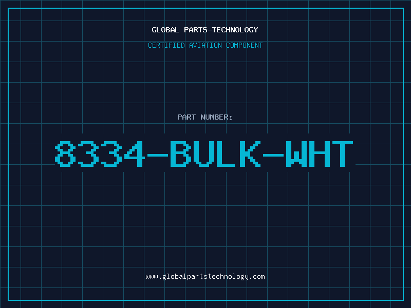 Aviation Part 8334-BULK-WHT