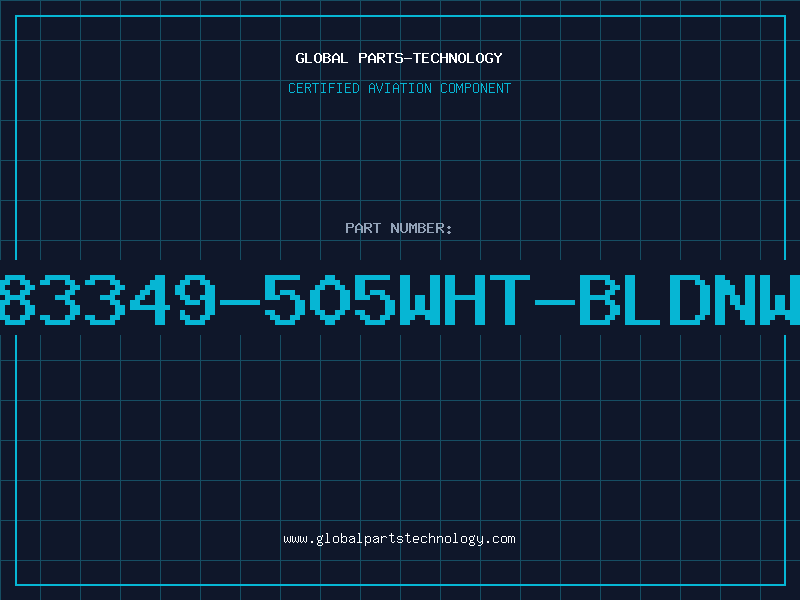 Aviation Part 83349-505WHT-BLDNW