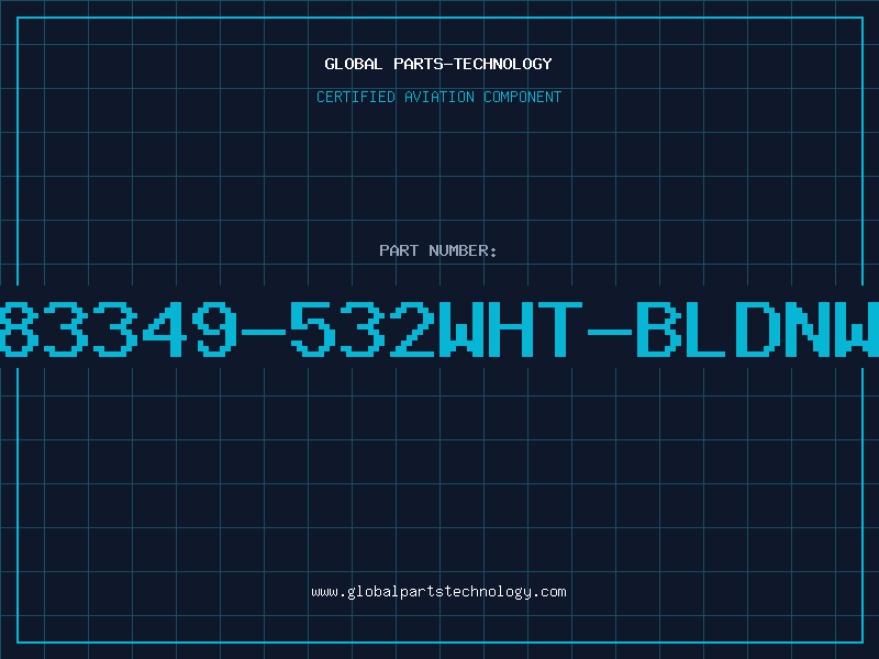 Aviation Part 83349-532WHT-BLDNW