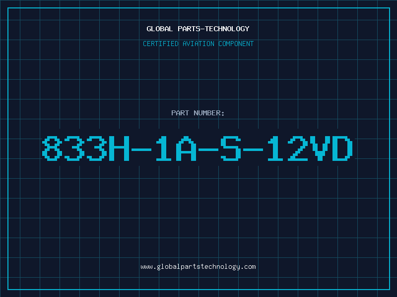 Aviation Part 833H-1A-S-12VD