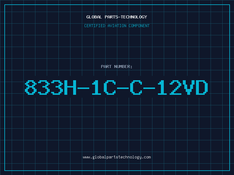 Aviation Part 833H-1C-C-12VD