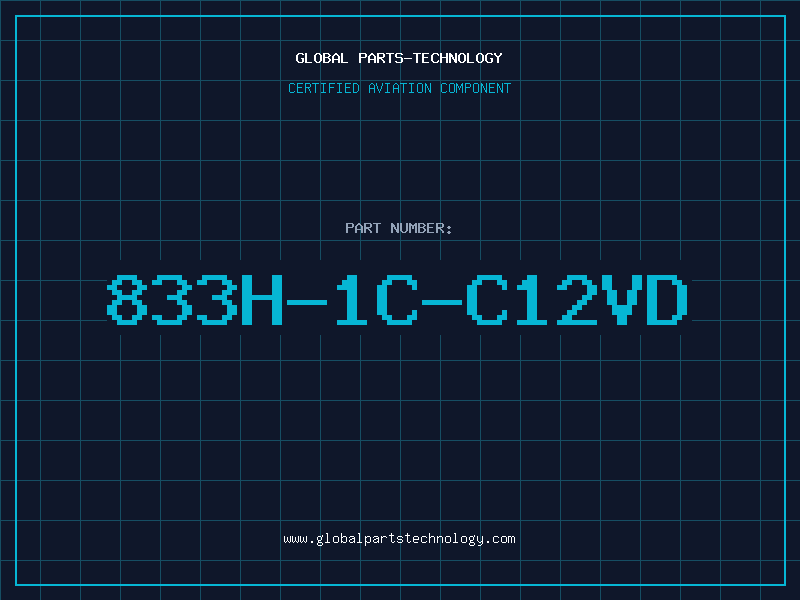 Aviation Part 833H-1C-C12VD