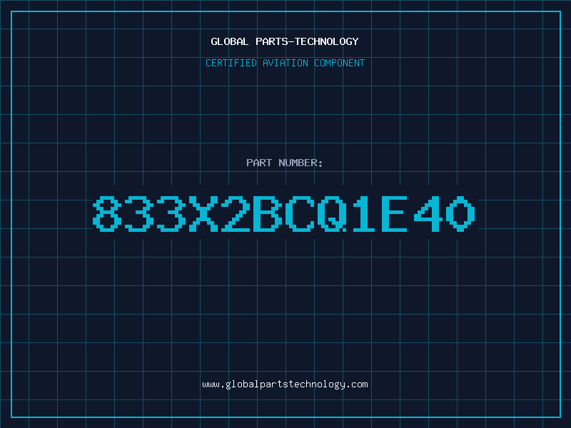 Aviation Part 833X2BCQ1E40