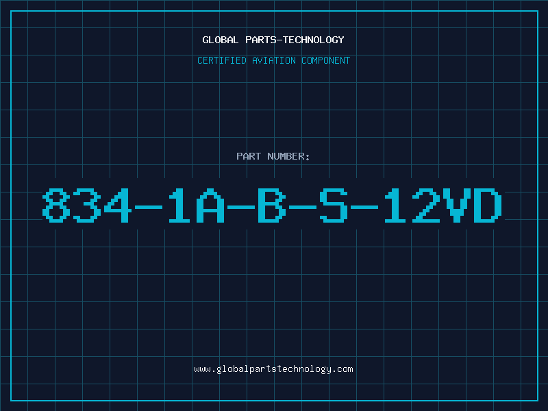 Aviation Part 834-1A-B-S-12VD