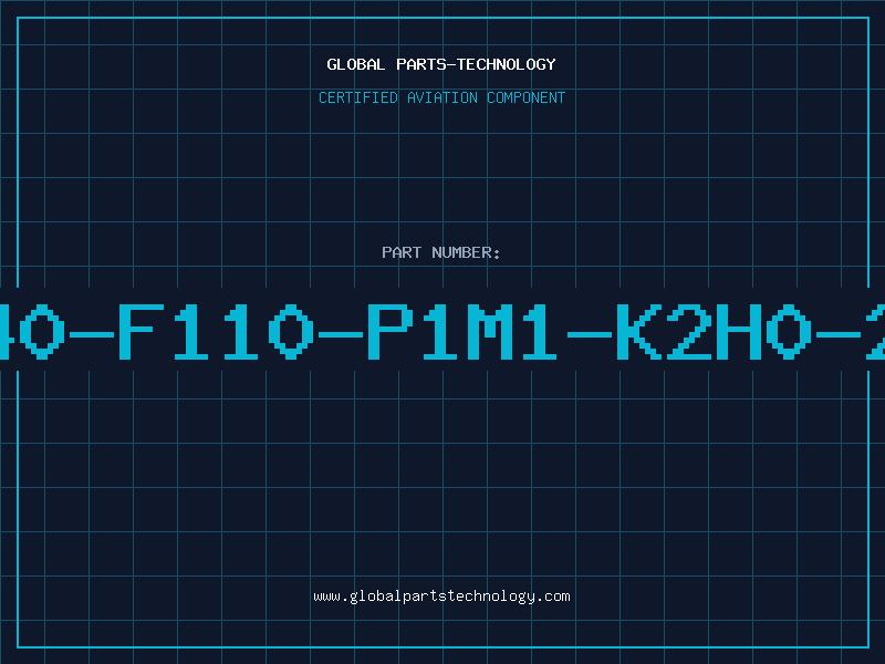Aviation Part 8340-F110-P1M1-K2H0-25A