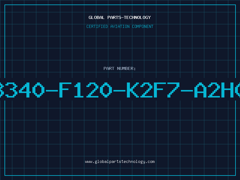 Aviation Part 8340-F120-K2F7-A2H0