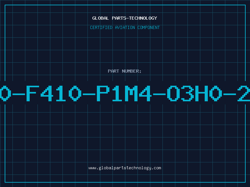 Aviation Part 8340-F410-P1M4-O3H0-25A8