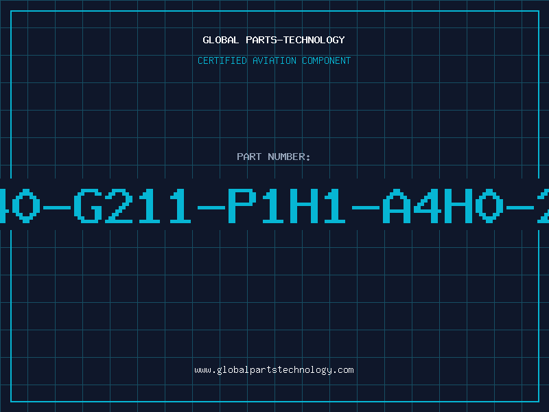 Aviation Part 8340-G211-P1H1-A4H0-20A