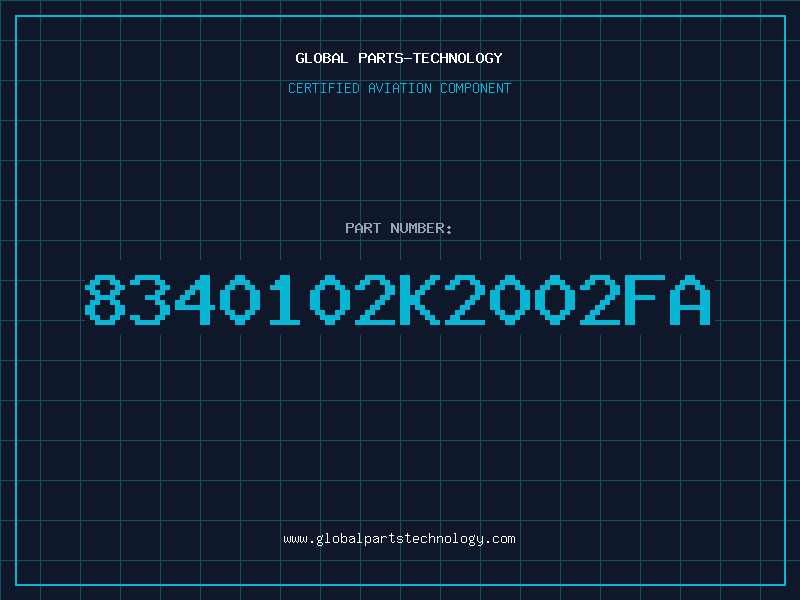 Aviation Part 8340102K2002FA