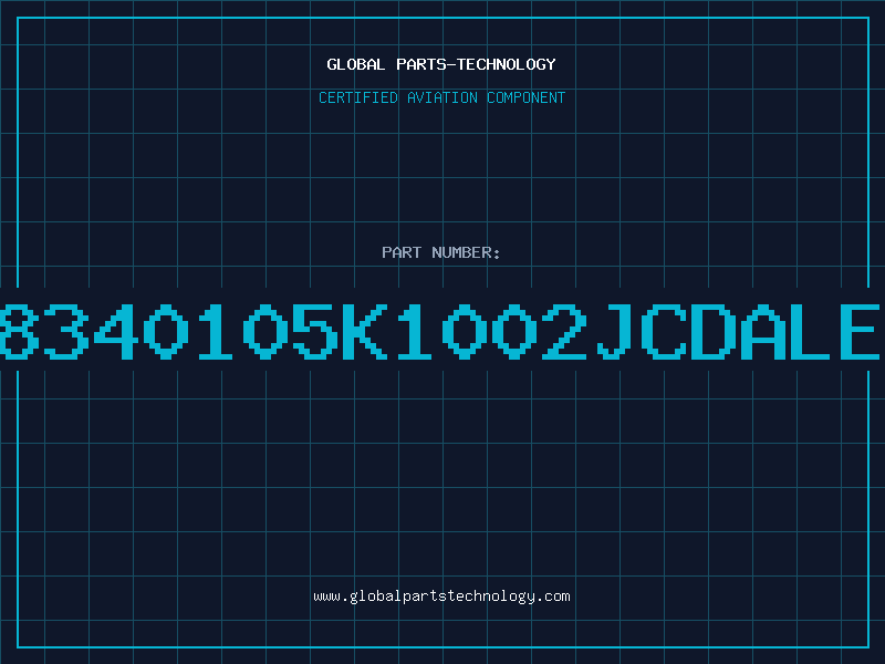 Aviation Part 8340105K1002JCDALE