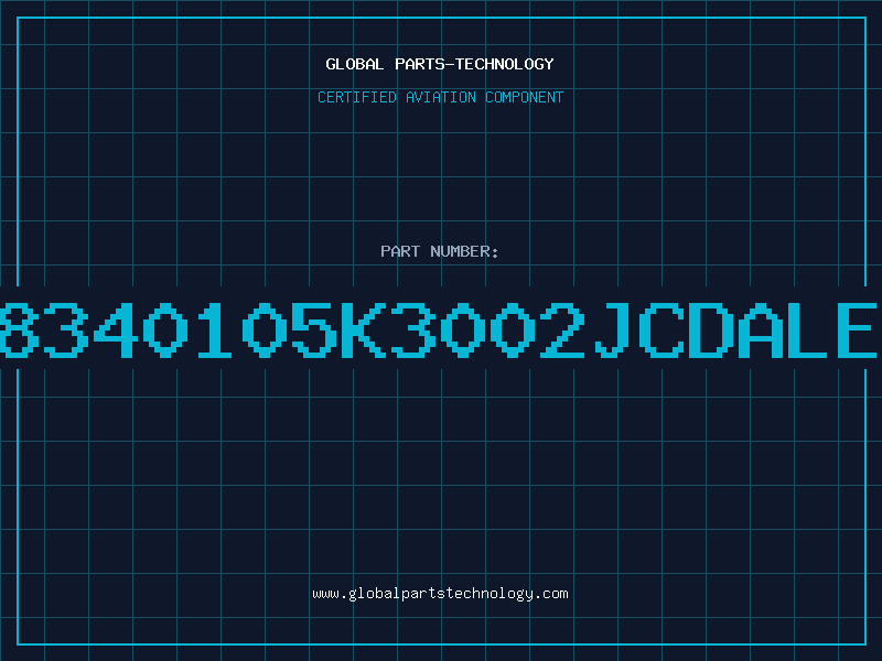 Aviation Part 8340105K3002JCDALE