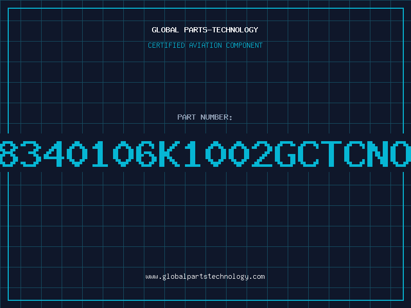 Aviation Part 8340106K1002GCTCNO