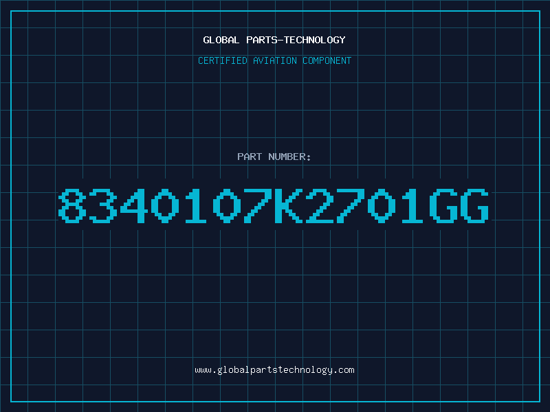Aviation Part 8340107K2701GG