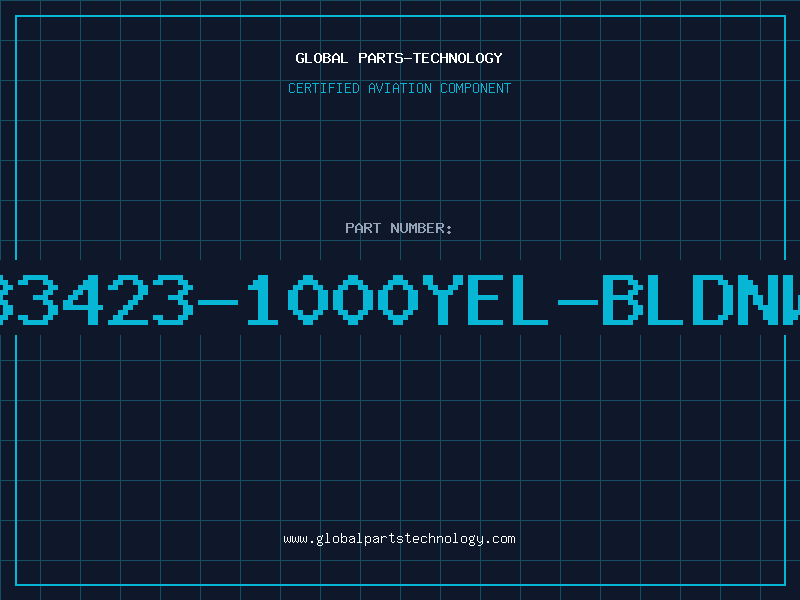 Aviation Part 83423-1000YEL-BLDNW
