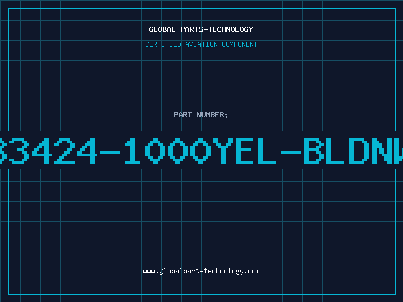 Aviation Part 83424-1000YEL-BLDNW