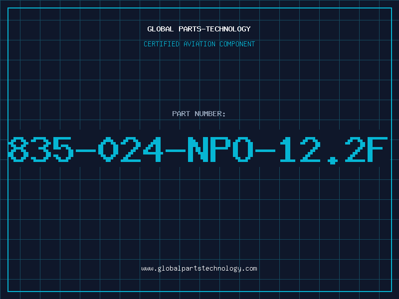 Aviation Part 835-024-NPO-12.2F