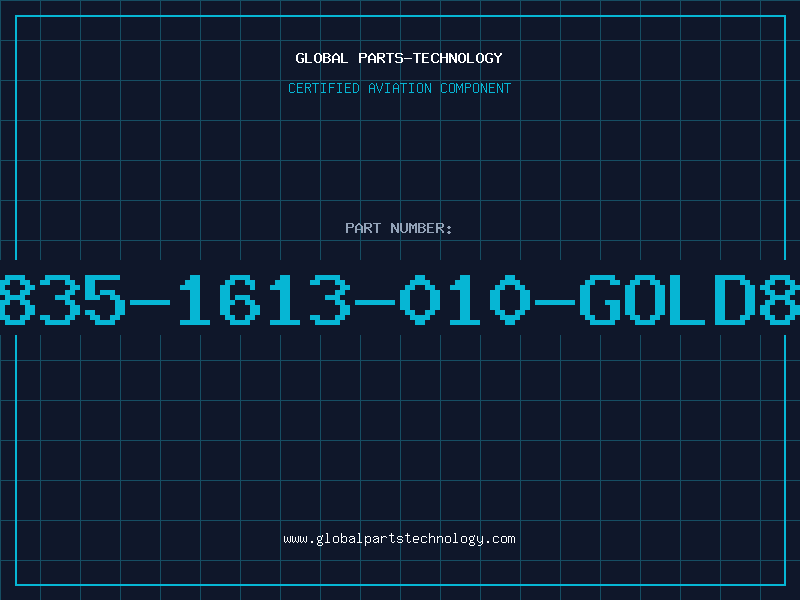 Aviation Part 835-1613-010-GOLD8