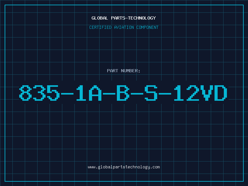 Aviation Part 835-1A-B-S-12VD