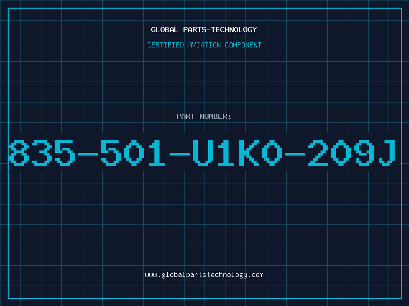 Aviation Part 835-501-U1K0-209J