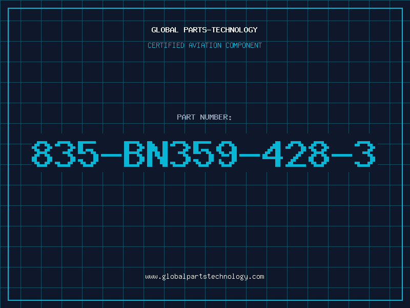 Aviation Part 835-BN359-428-3