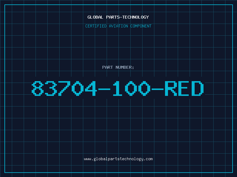 Aviation Part 83704-100-RED