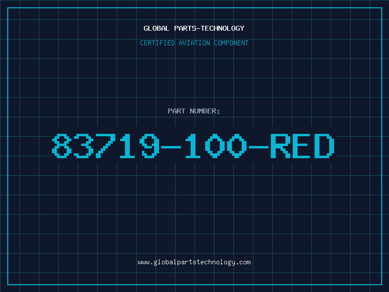 Aviation Part 83719-100-RED