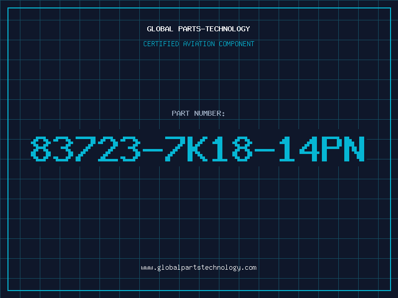 Aviation Part 83723-7K18-14PN