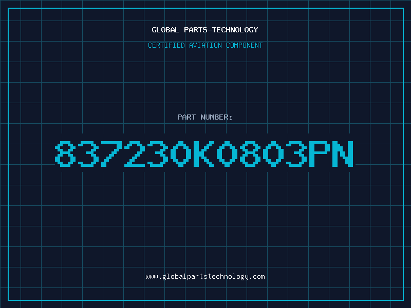 Aviation Part 837230K0803PN