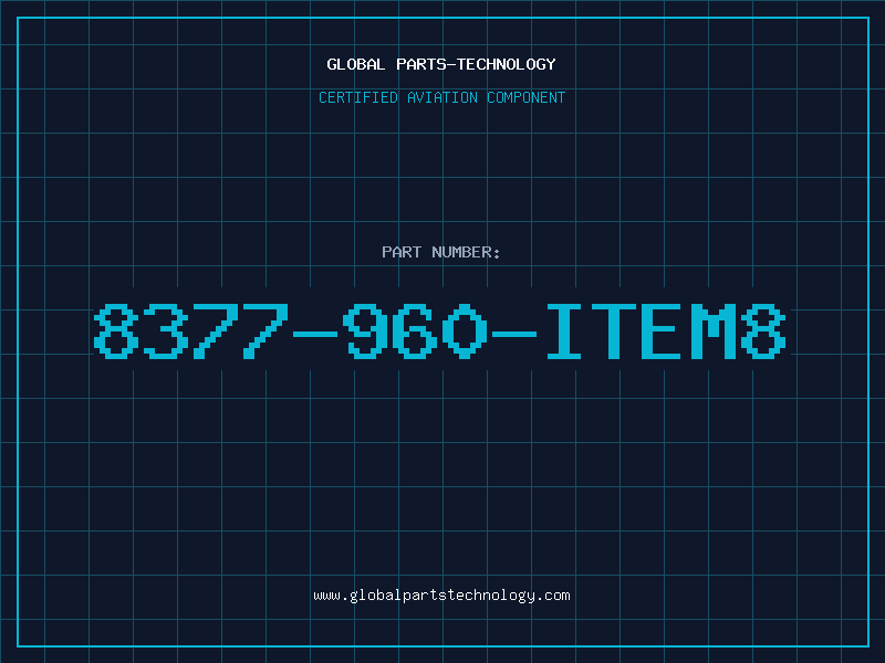 Aviation Part 8377-960-ITEM8