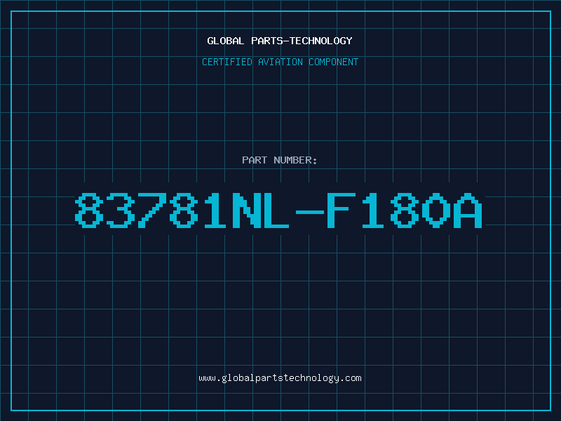 Aviation Part 83781NL-F180A