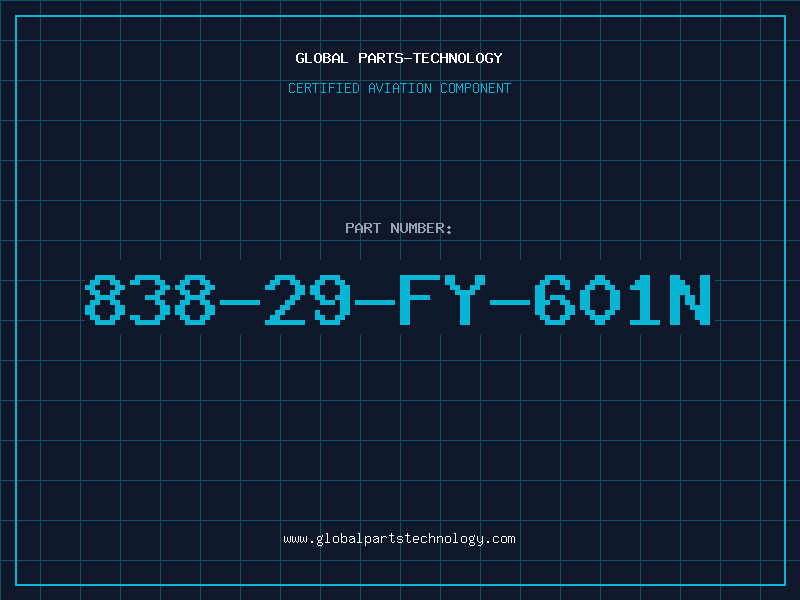 Aviation Part 838-29-FY-601N