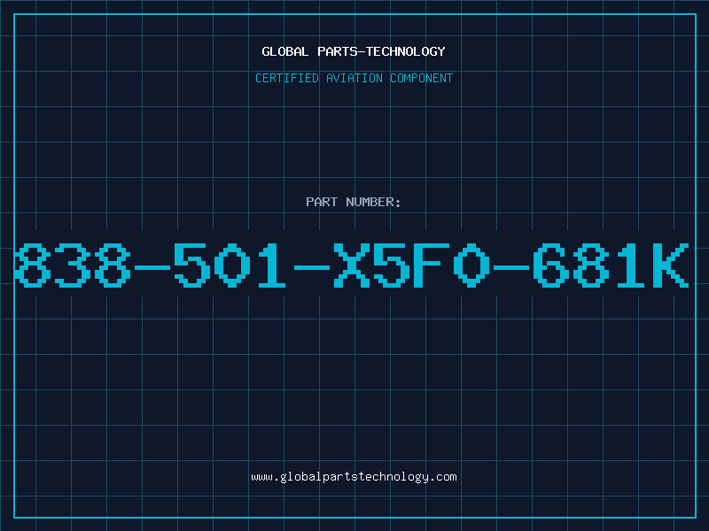 Aviation Part 838-501-X5F0-681K