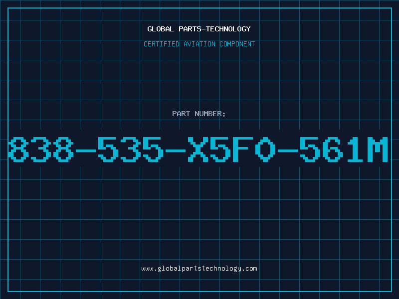 Aviation Part 838-535-X5F0-561M