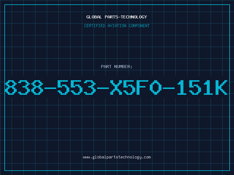 Aviation Part 838-553-X5F0-151K