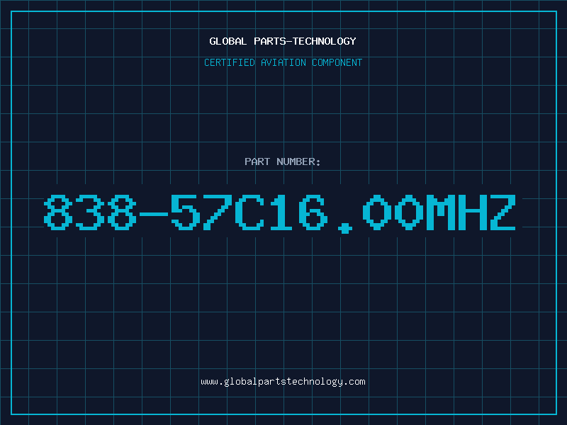 Aviation Part 838-57C16.00MHZ