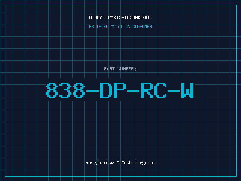 Aviation Part 838-DP-RC-W