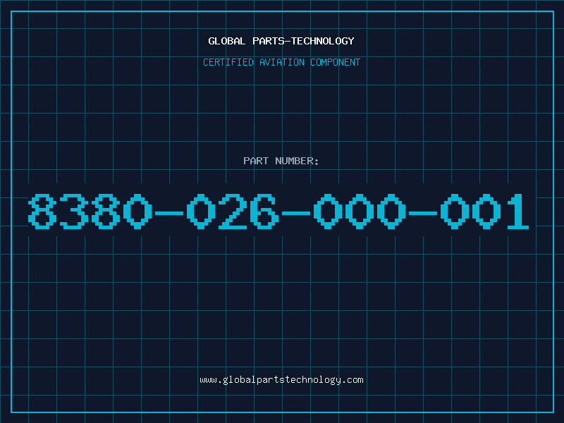 Aviation Part 8380-026-000-001