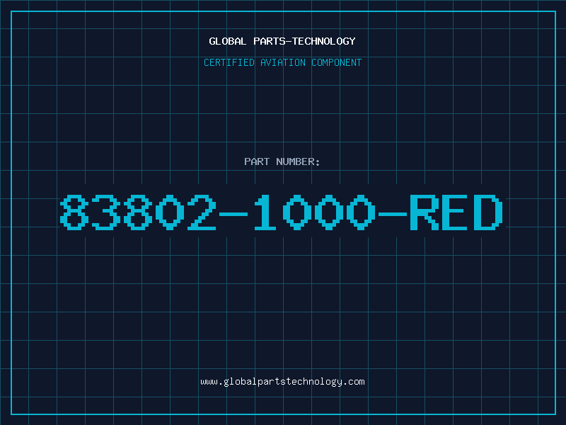 Aviation Part 83802-1000-RED