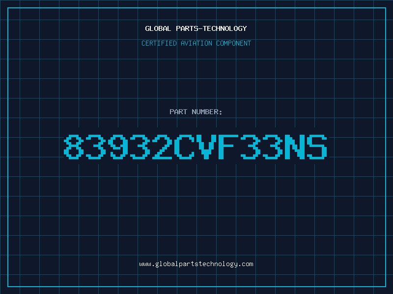 Aviation Part 83932CVF33NS