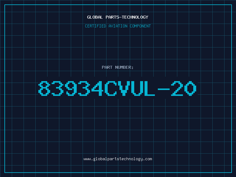 Aviation Part 83934CVUL-20